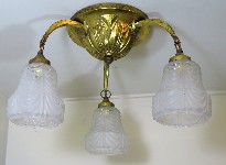 antique hanging lamp 4340