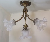 antique hanging lamp 4392
