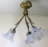 antique hanging lamp 4468